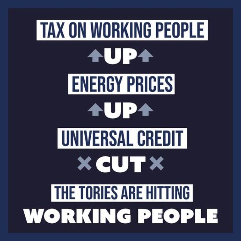Tories are Hitting Working People