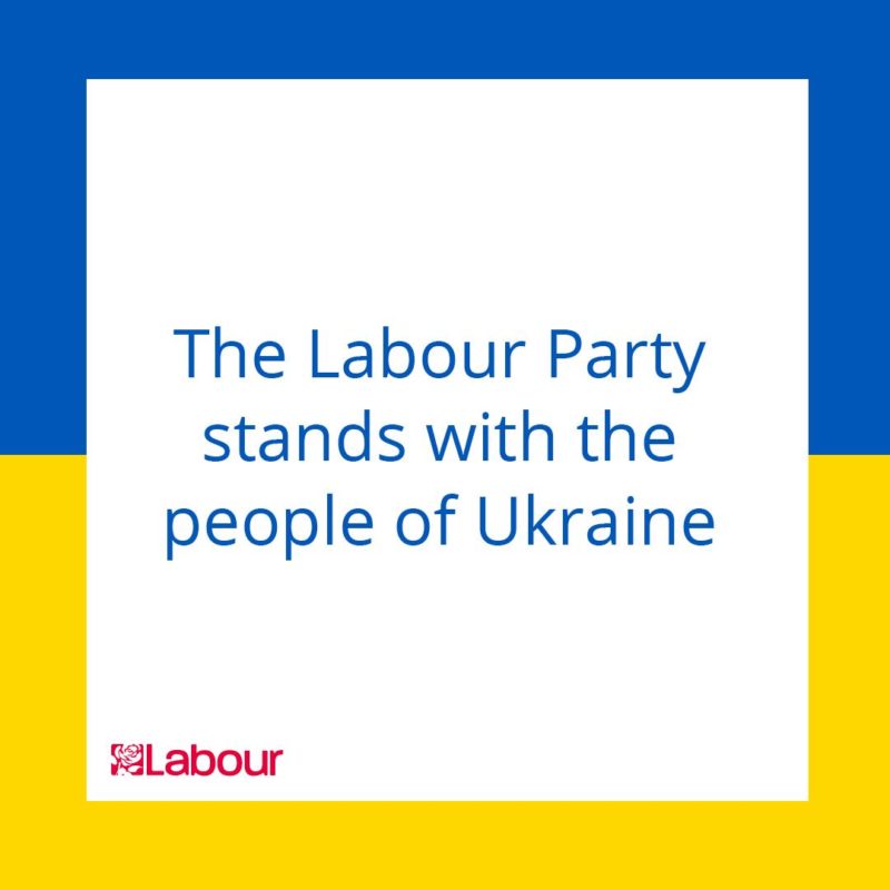 Labour Stands With Ukraine