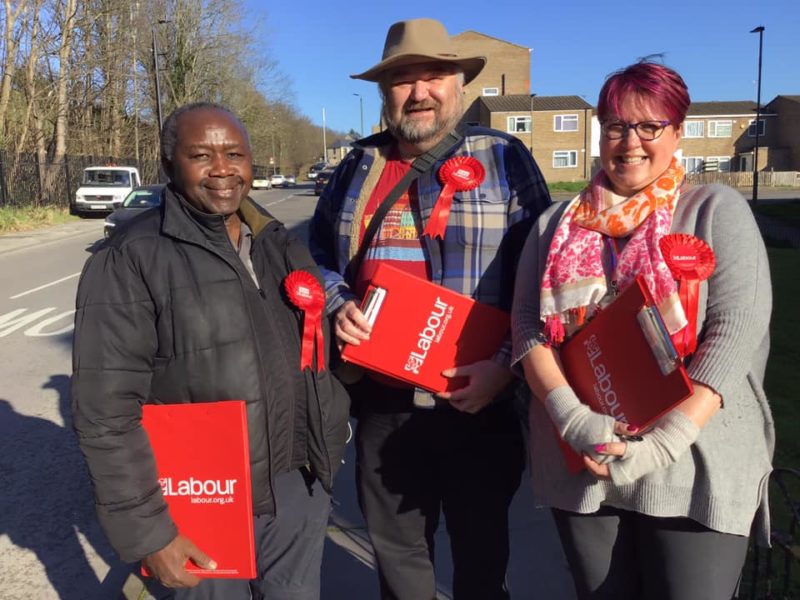 Nathaniel Arthur, Richard Honess & Debbie Price our wonderful St Mary Cray candidates